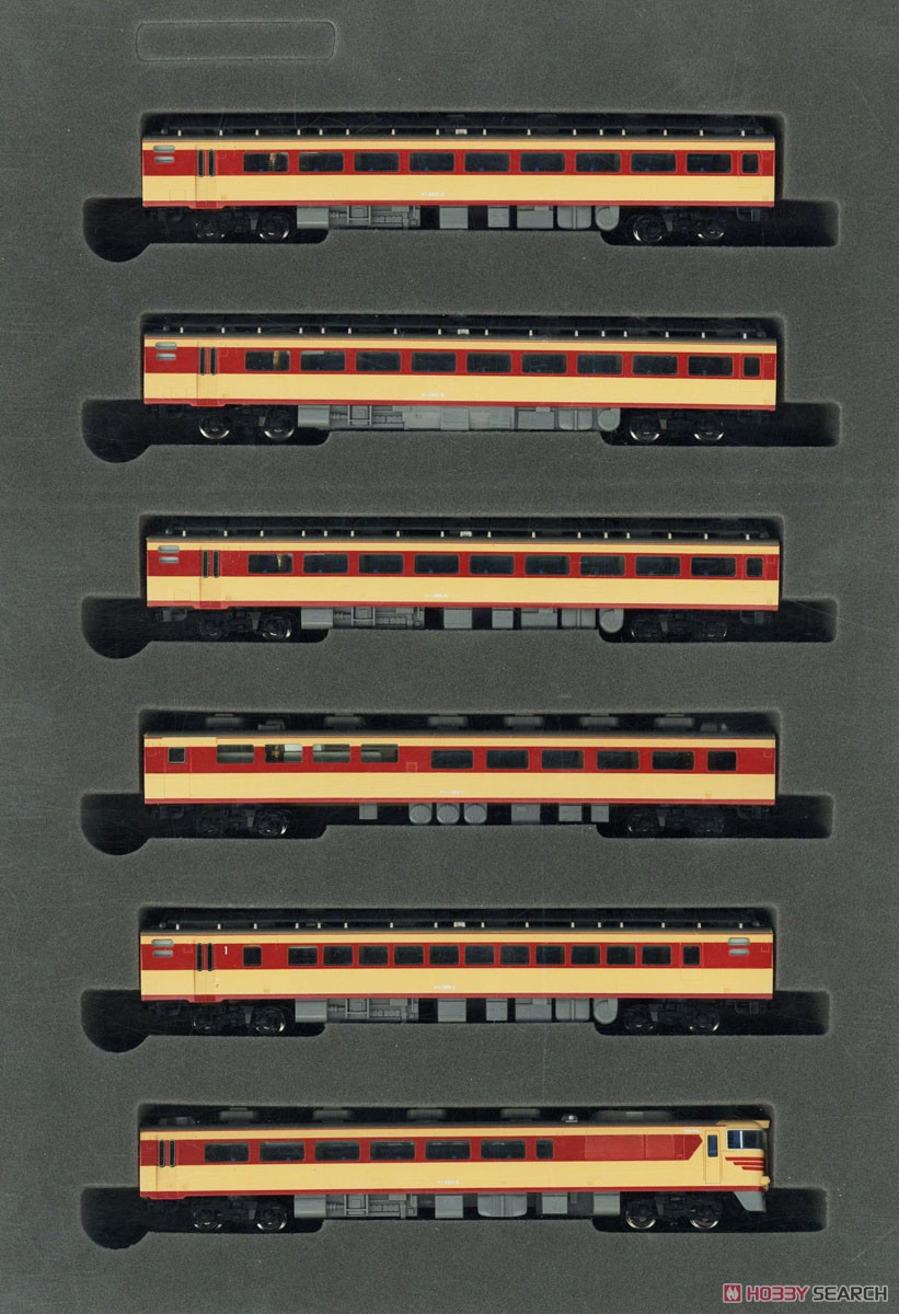 【限定品】 国鉄 キハ181系 特急ディーゼルカー (しなの) (室内灯入り) セット (9両セット) (鉄道模型) 商品画像2