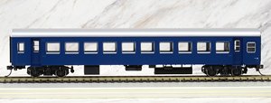 1/80(HO) J.N.R. Passenger Car Type NAHAFU10 (11) (Blue) (Model Train)
