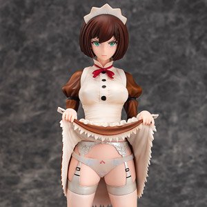 Iya na Kao Sarenagara Opantsu Misete Moraitai Figure Maid`s Chitose Ito Classic Brown Ver. (PVC Figure)