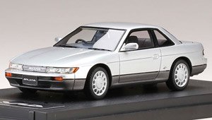 Nissan Silvia Q`s (S13) Bluish Silver Two Tone (Diecast Car)