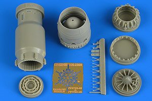 MiG-23BN Late Exhaust Nozzle - Closed (for Trumpeter) (Plastic model)
