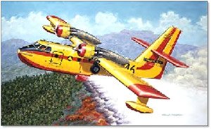 Canadair CL-215 (Plastic model)