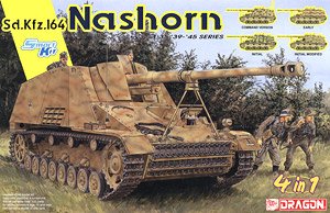 Sd.Kfz.164 Nashorn (4in1) (Plastic model)