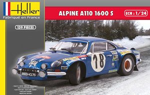 アルピーヌ ルノー A110 1600S `1973 モンテカルロ・ラリー` (プラモデル)