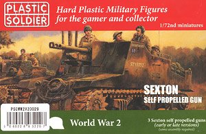 イギリス軍 セクストンMk.II 自走砲 前期型/後期型 (車両x3) (プラモデル)