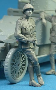 Belgian Armored Car Officer (Plastic model)