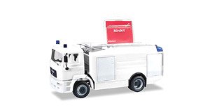 (HO) ミニキット MAN M 2000 EVO消防ポンプ ホワイト (鉄道模型)