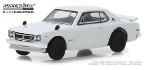 Tokyo Torque Series 4 - 1971 Nissan Skyline 2000 GT-R - White (Diecast Car)