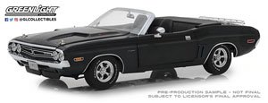 1971 Dodge Challenger R/T Convertible with Luggage Rack - A8 Gunmetal Gray Poly (Diecast Car)