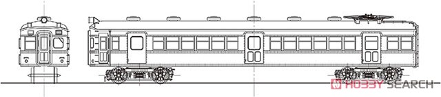 16番(HO) 国鉄 クモハ51 タイプA (クモハ51013) 車体組立キット (組立キット) (鉄道模型) その他の画像2