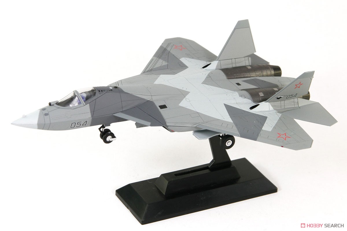 ロシア空軍 戦闘機 Su-57 (塗装済み) (プラモデル) 商品画像1