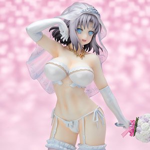 Gokubi Girls Super Premium [Senran Kagura: NewWave G Burst] Yumi Wedding Lingerie Ver. (Reprinted Edition) (PVC Figure)