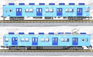 南海 7100系・めでたいでんしゃ (ブルー) (2両セット) (鉄道模型)