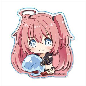 Gyugyutto Acrylic Badge That Time I Got Reincarnated as a Slime/Millim (Anime Toy)