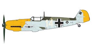 Bf-109E-4 Messerschmitt `Hans-Joachim Marseille` (Pre-built Aircraft)
