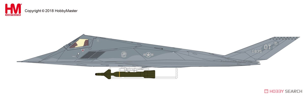 F-117A ナイトホーク `グレイ・ドラゴン` (完成品飛行機) その他の画像1
