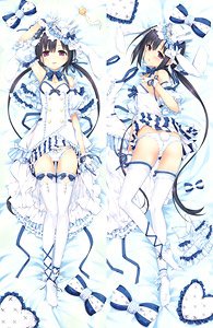 まいてつ -pure station- ふかみ抱き枕カバー 白ウサドレスver. (キャラクターグッズ)