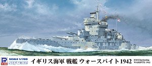 イギリス海軍 戦艦 ウォースパイト 1942 (プラモデル)