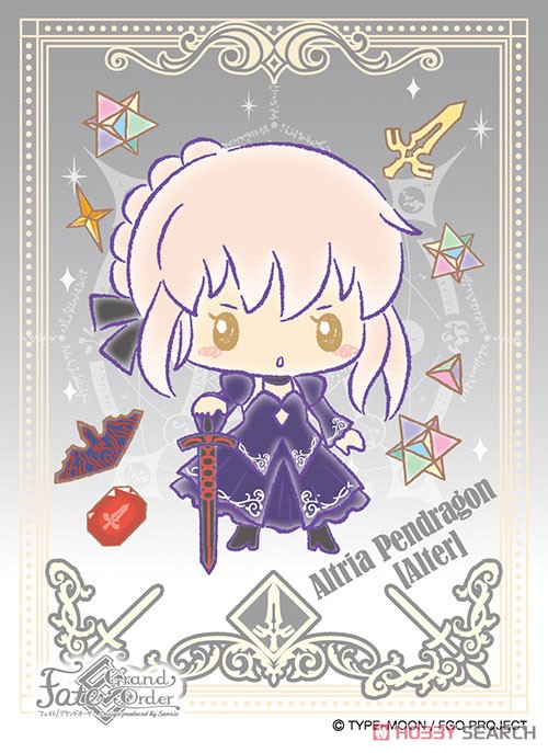 キャラクタースリーブ Fate/Grand Order 【Design produced by Sanrio】 アルトリア・ペンドラゴン (オルタ) (EN-652) (カードスリーブ) 商品画像1