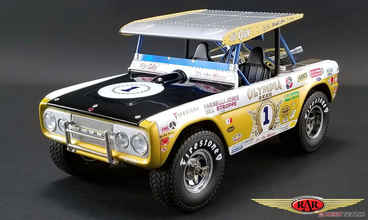 Real Art Replicas - #1 Big Oly Bronco - Parnelli Jones Baja 1000 Champion (Diecast Car) Item picture1