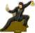 Gin Tama Acrylic Stand Kung Fu Style Kondou (Anime Toy) Item picture2