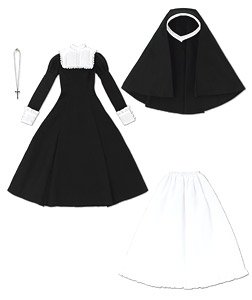 AZO2 シスター服セット (ブラック) (ドール)