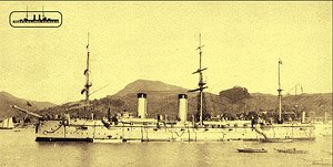 露1等巡洋艦リューリック・1895・日露フルハル (プラモデル)