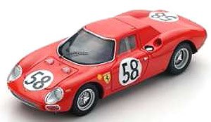 Ferrari 275LM No.58 Le Mans 1964 J.Rindt - D.Piper (ミニカー)