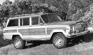 Jeep Wagoneer Metallic Beige / Metallic Brown 1980 (Diecast Car)