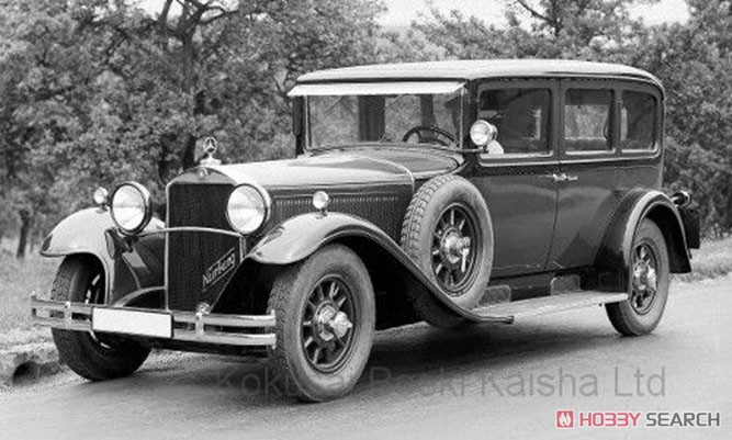 メルセデス Typ ニュルブルクリンク 460 W08 1929 ブラック (ミニカー) その他の画像1