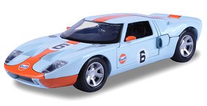 Ford GT Concept (L Blue/Orange) (Diecast Car)