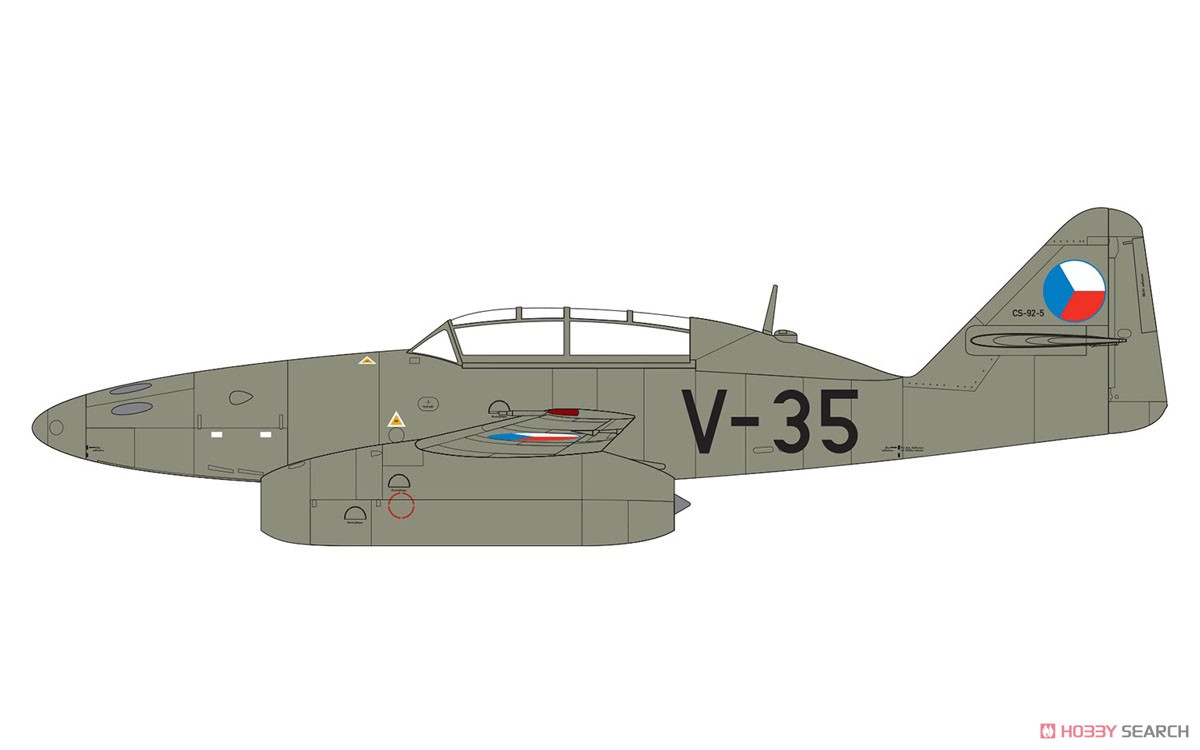 メッサーシュミット Me262-B1a (プラモデル) 塗装2