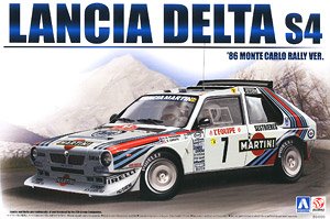 ランチア デルタ S4 `86 モンテカルロラリー仕様 (プラモデル)