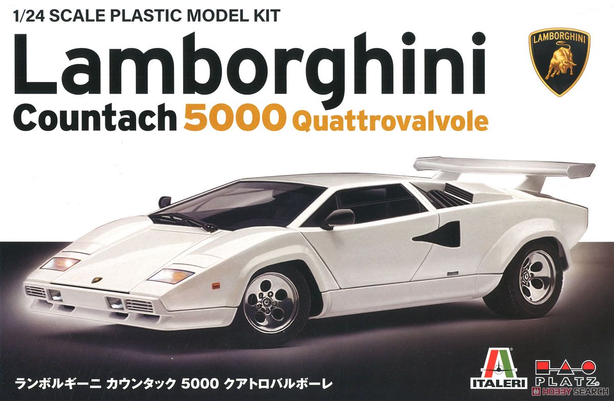 ランボルギーニ カウンタック LP5000 クアトロバルボーレ 日本語版特別仕様 (プラモデル) パッケージ1