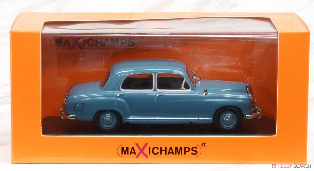 Mercedes-Benz 180 (W120) 1955 Blue (Diecast Car) Package1
