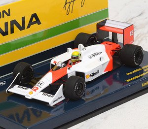 マクラーレン ホンダ MP4/4 アイルトン・セナ サンマリノ GP 1988 マクラーレン 初優勝 (ミニカー)