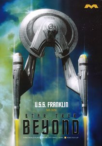 Star Trek Beyond U.S.S. Franklin NX-326 + PGX Detail Upset for PGX (w/Japanese Manual) (Plastic model)
