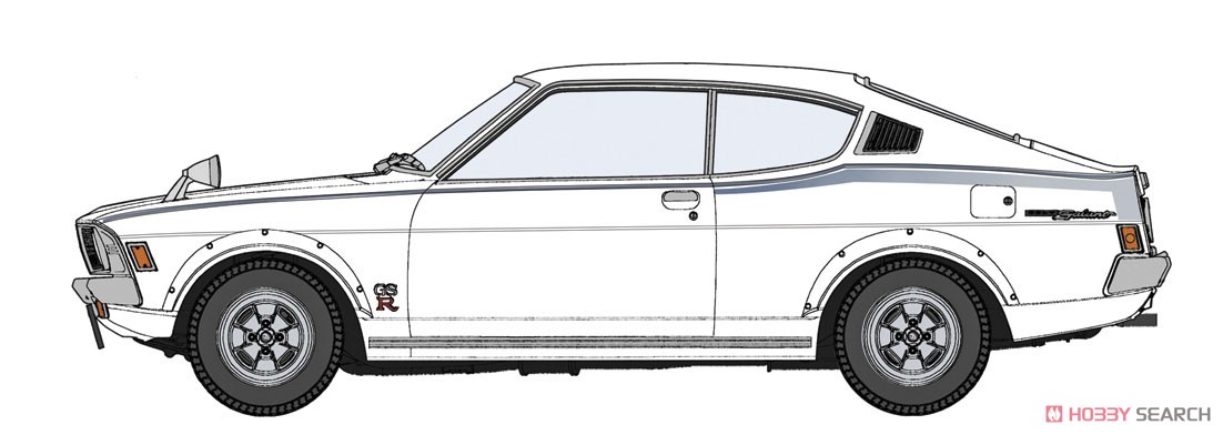 三菱 ギャラン GTO 2000GSR 前期型 (プラモデル) その他の画像1