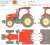 Yanmar Tractor YT5113A (Plastic model) Color2