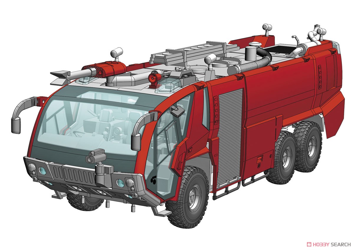 ローゼンバウアー パンサー 6×6 空港用化学消防車 (プラモデル) その他の画像5