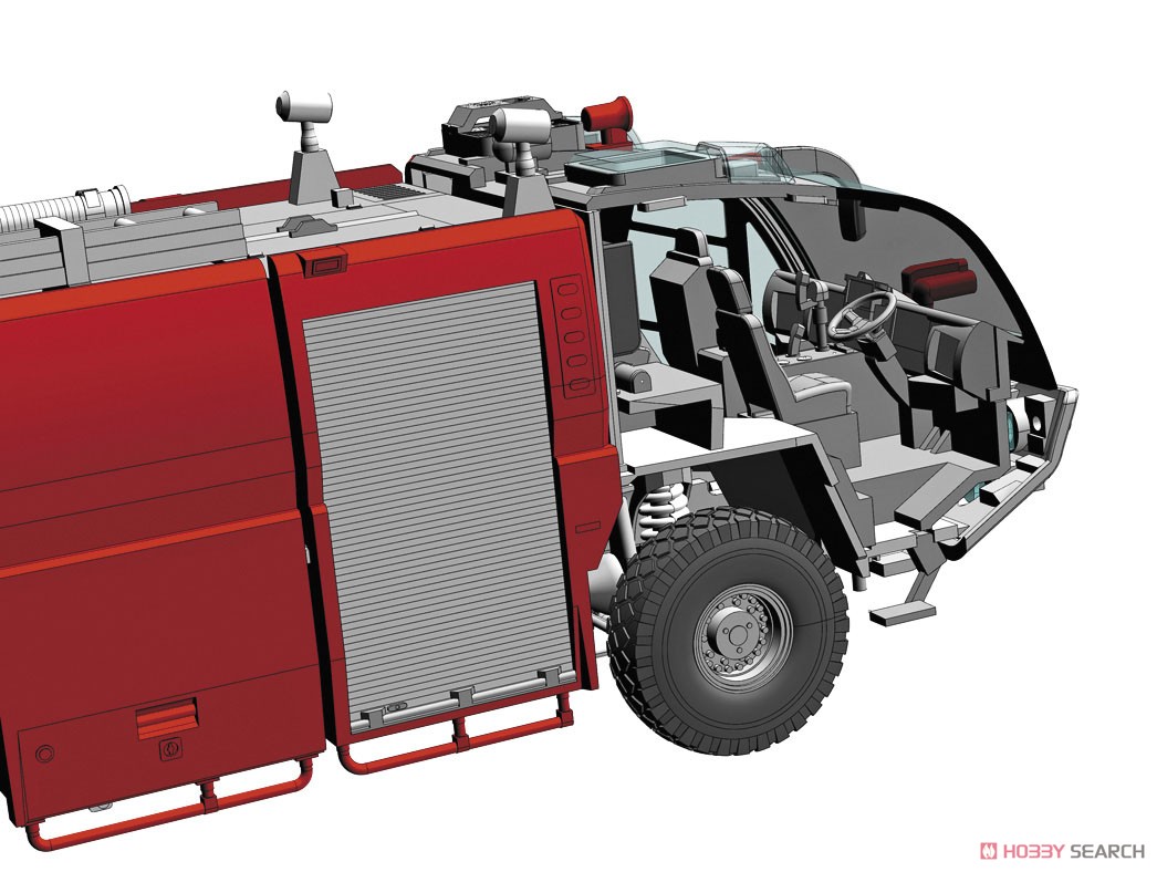 ローゼンバウアー パンサー 6×6 空港用化学消防車 (プラモデル) その他の画像6