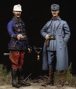 Austro-Hungarian Officers WW I. (Plastic model)