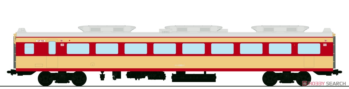 16番(HO) 151系 直流特急形電車 『こだま』『つばめ』12輌フル編成セット (12両セット) (塗装済み完成品) (鉄道模型) その他の画像10