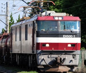 16番(HO) EH500形 電気機関車 1号機 (真鍮製) (塗装済み完成品) (鉄道模型)
