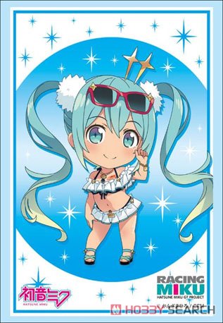 Bushiroad Sleeve Collection HG Vol.1705 [Racing Miku 2018] Thailand Cheer Nendoroid Ver. (Card Sleeve) Item picture1