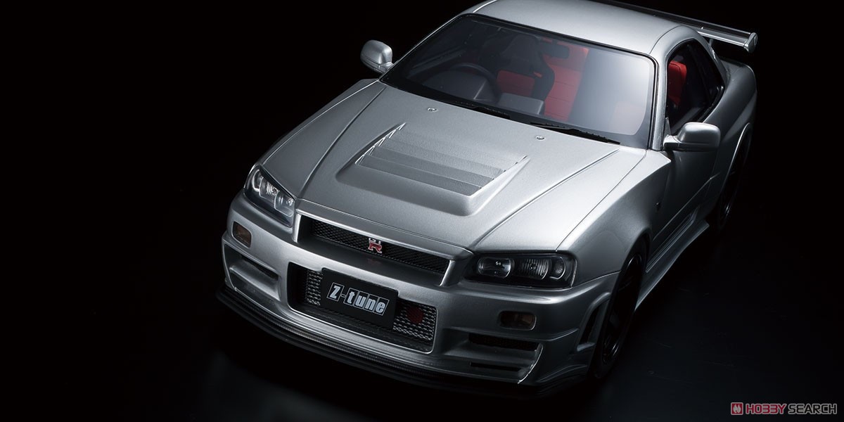 ニスモ R34 GT-R Z-tune (シルバー) (ミニカー) 商品画像8