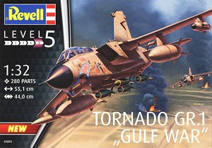 トーネード GR Mk1 RAF 湾岸戦争 (プラモデル)