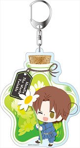 Hetalia: The World Twinkle Big Key Ring Charappu Fleur Ver. Italy (Anime Toy)