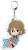 Darling in the FranXX Big Key Ring Puni Chara Zorome (Anime Toy) Item picture1