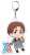 Darling in the FranXX Big Key Ring Puni Chara Futoshi (Anime Toy) Item picture1